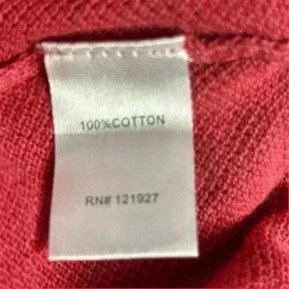 Johnnie-O Men's Red Half-Zip Mock Neck Sweater Size L Autism Speaks arm logo - Picture 11 of 13